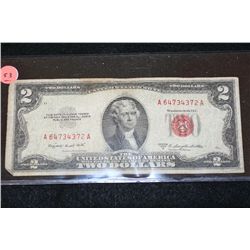 1953-B United States Note $2, Red Seal
