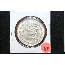 1962 Mexico Un Peso Foreign Coin