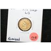 Image 1 : 1855 Liberty $2 1/2 Gold Coin, Repaired