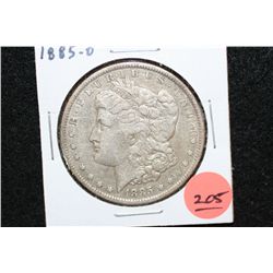 1885-O Silver Morgan $1