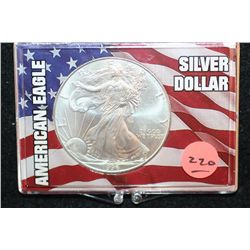 1996 Silver Eagle $1, "American Eagle Silver Dollar"