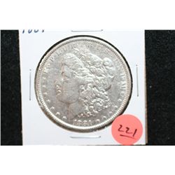 1881 Silver Morgan $1