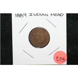 1889 Indian Head Penny