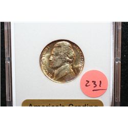 1944-P Jefferson Nickel, SGS Graded MS70, Silver