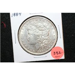 1884 Silver Morgan $1