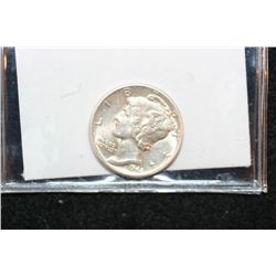 1942-D Mercury Dime, BU