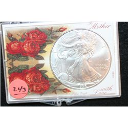 1996 Silver Eagle $1, "To Mother With Love"