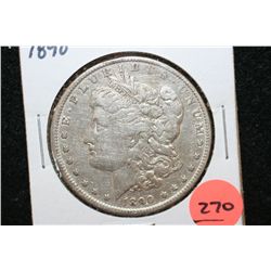1890 Silver Morgan $1