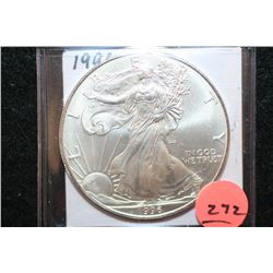 1996 Silver Eagle $1