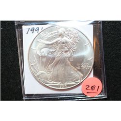 1996 Silver Eagle $1