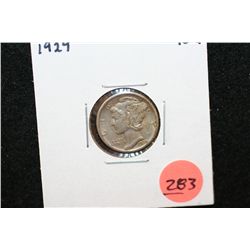 1929 Mercury Dime