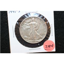 1941-S Walking Liberty Half Dollar