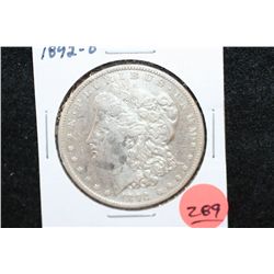 1892-O Silver Morgan $1
