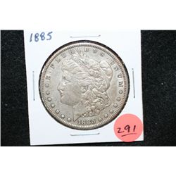 1885 Silver Morgan $1