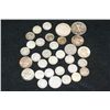 Image 1 : US & Canada Silver Coin, Various Dates, Conditions & Denominations, $5.00 Face Value, Lot of 30