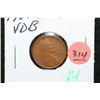 Image 1 : 1909 VDB Wheat Back Penny