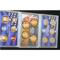 2008-S US Mint Proof Set W/US State Quarter Proof Set & US Mint Presidential $1 Proof Set