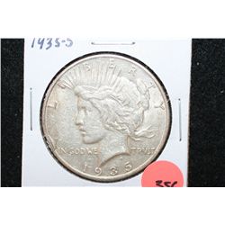 1935-S Peace $1