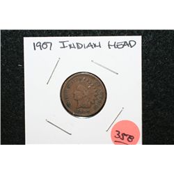 1907 Indian Head Penny