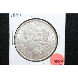 1891 Silver Morgan $1