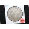 Image 1 : 1883 Silver Morgan $1