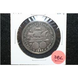 1892 US Columbian Commerative Half Dollar, Columbian Expo.