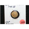 Image 1 : 1874 Indian Princess $1 Gold Coin, Type III, Loop Removed