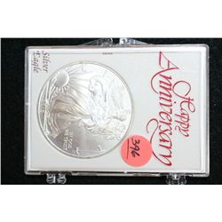 2010 Silver Eagle $1, "Happy Anniversary"