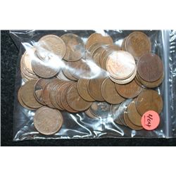 Wheat Back Penny, Various Dates & Conditions, Lot of 50