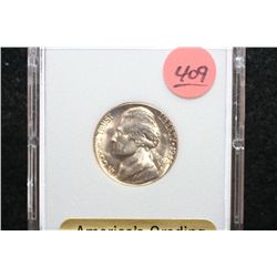 1943-S Jefferson Nickel, SGS Graded MS70, Silver