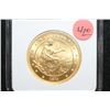 Image 1 : 1876 Design Struck in 2005 George T. Morgan $100 Gold Union, Private Issue, 1 Oz. Pure Gold, NGC Gra