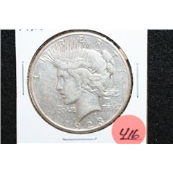 1923-S Peace $1