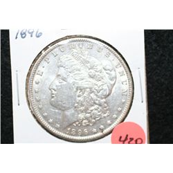 1896 Silver Morgan $1