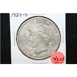 1923-S Peace $1