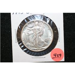 1943-D Walking Liberty Half Dollar