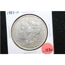 1883-O Silver Morgan $1