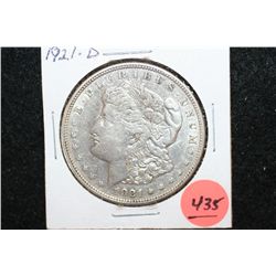 1921-D Silver Morgan $1