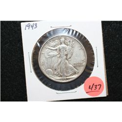 1943 Walking Liberty Half Dollar