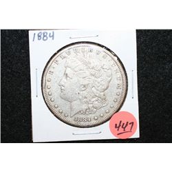 1884 Silver Morgan $1