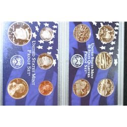 2001-S US Mint Proof Set W/State Quarter Proof Set