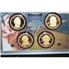 Image 1 : 2008-S US Mint Presidential $1 Proof Set