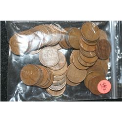 Wheat Back Penny, Various Dates & Conditions, Lot of 50