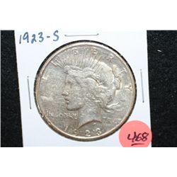 1923-S Peace $1