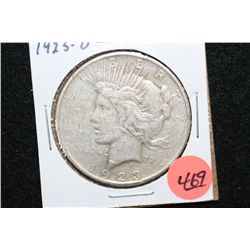 1923-D Peace $1