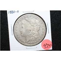 1880-O Silver Morgan $1