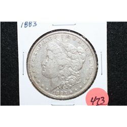 1883 Silver Morgan $1