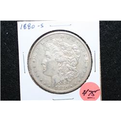 1880-S Silver Morgan $1