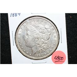 1884 Silver Morgan $1