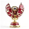 Image 3 : Miniature Flowers Basket Faberge Egg
