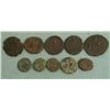 Image 3 : 10 Ancient Roman Coins- Honorius Arcadius Valens